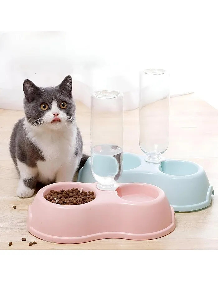 Stainless Steel Animal Feeder - Multi-Purpose Pet Dish for Food and Water, Anti-Slip, Compact Design for Pets, Easy to Maintain, Suitable for Indoor and Outdoor Use (single-eye stainless dish)