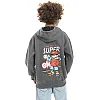 Boys Boys' hoodie with hood and prints on the back and chest Boys' hoodie with hood and prints on the back and chest