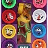 5D PLAY DOUGH SET, 8 COLORS AND TOOLS, DIY ANIME PARTY SUPPLIES (SET OF 19)