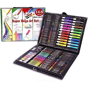 Generic Art Supplies for Kids, 168pc Art Set