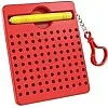 Magnetic Drawing Board for Kids, 12 x 9 cm, with Yellow Stylus and Red Clip, Educational Learning Toy, Ages 3+