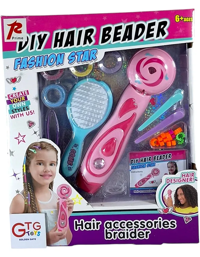 GTG TOYS Hair Beads Set for Girls