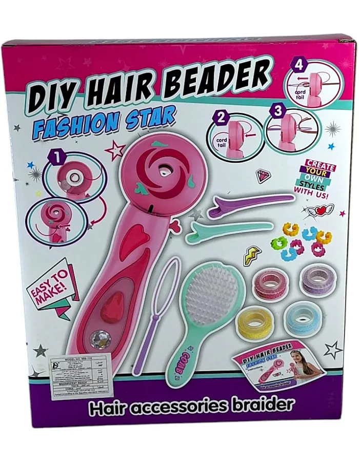 GTG TOYS Hair Beads Set for Girls