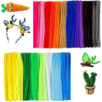 Pipe Cleaners, 200 Pieces of Multi Colored,Pipe Cleaners Craft, Arts and Crafts, Crafts, Craft Supplies, Art Supplies (Colored Pipe Cleaners) (Multicolor -3) (Multicolor-2)