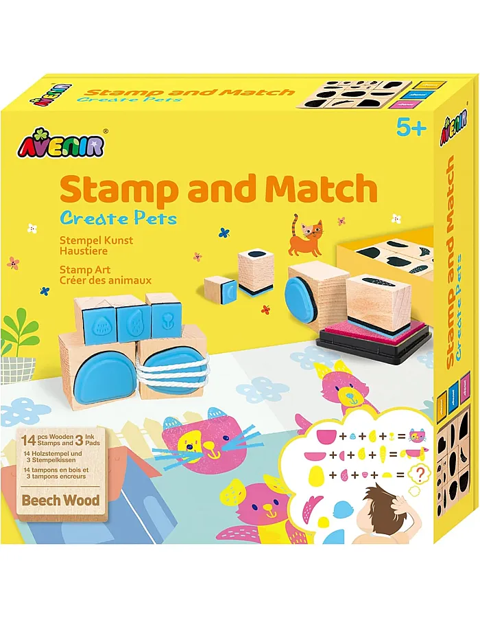 AVENIR Stamp & Match Create Pet