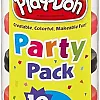 Hasbro Play Dough, 10 Pieces - Multi Color