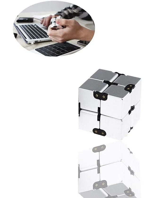 EDC Zainsafari Fashion Infinity Cube Fidget Cube