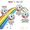 Magic Rainbow Ball, Fidget Ball Speed Cube Puzzle Ball Cube Brain Teasers Educational Toy For Kids & Adults, White