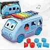Children's School Bus 8-Tone Percussion Multi-functional Hand Percussion Piano Educational Percussion Instruments