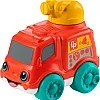 Mattel Fisher-Price Push-Along Toy Vehicles With Fine Motor Activities For Infants, Styles May Vary Fire Truck (HRP27)