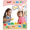 Yetonamr Montessori Toys for 1 2 3 Year Old Boys Girls Birthday Gifts Wooden Sensory Toys for Kids Age 2-4 Years Toddlers Toddlers Stocking Stuffers