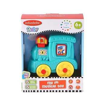 My First Musical Train Toy, 6 Months & Above, Battery Operated