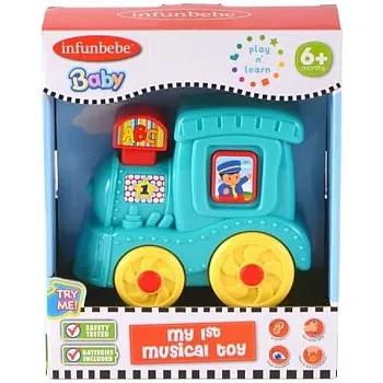 My First Musical Train Toy, 6 Months & Above, Battery Operated
