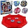 Generic 4pcs/set Beyblade Metal Fusion Fighting Gyro With Launcher&Arena Stadium Spinning Top Classic St