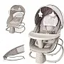 Baby Swing 4 in 1 Electric Infant Swing with Table and App Contro on Your Phone and Adjustable Backrest, Adjustable Electric Rocking Chair