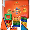 Gemmicc Magnetic Tiles Building Blocks, Magnet Toys for Kids, STEM Approved Educational Toys,3D Magnet Puzzles Stacking Blocks for Boys Girls,73 PCS Classic Set