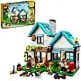 LEGO Creator 31139 Cosy House, Features Family House, Canal House and Lake House; Creative Models to Inspire Role-Play for Kids Ages 8 and Up (808 Pieces)