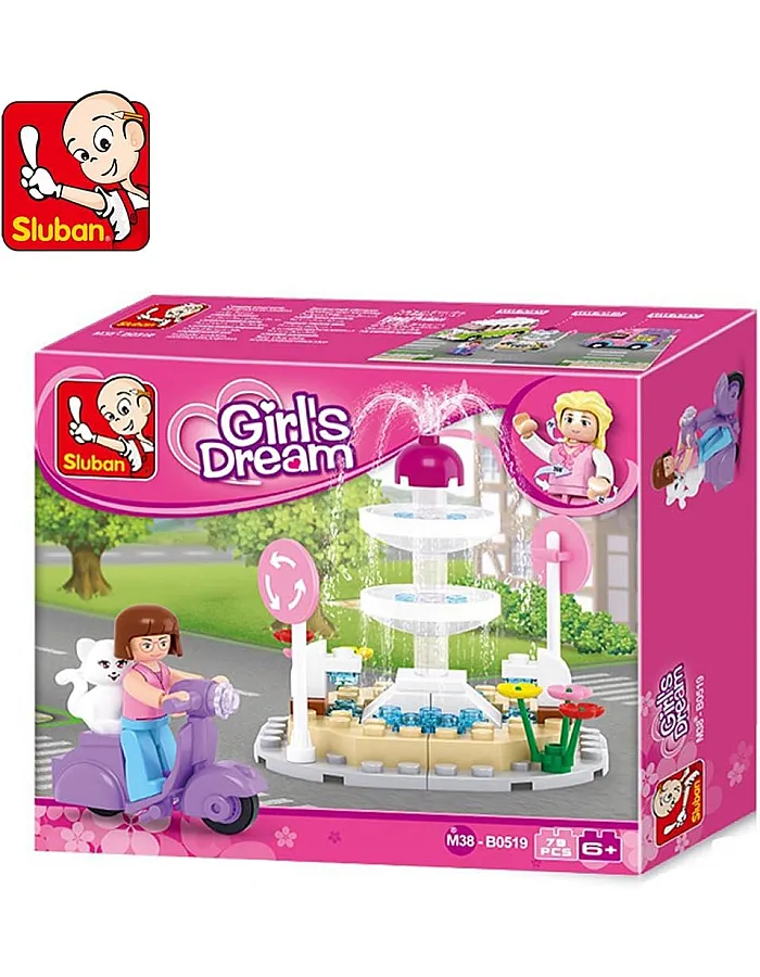 Sluban fraffic circle building set