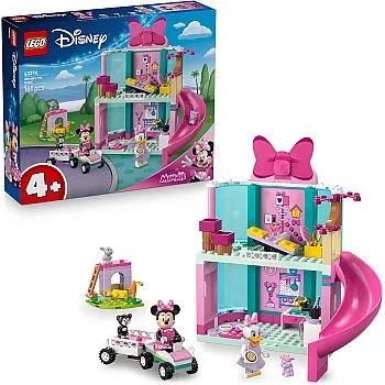 LEGO ǀ Disney Minnie’s Pet Hotel Building Toy with Minnie Mouse & Daisy Duck Mini Dolls, plus 3 Animal Figures - Gift for 4+ Year Old Girls & Mickey Mouse Clubhouse Fans - 43274