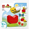 LEGO DUPLO My First Flower & Bee Building Set 30586, 3-in-1 Preschool Toy, 7 Pieces, Ages 1.5+