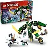 LEGO NINJAGO 2in1 Lloyd's Jet Mech - Transforms into a Jet Toy - 5 Minifigures Incl. Sora & Lloyd, plus a Motorbike and a Dragon Figure - Gift for 9+ Year Old Boys & Dragons Rising Fans - 71845