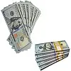 120 Sheet 100$ Copy Money, Prop Money, Scratch Cash, Fake Dollar, Fake Dollar Bill Set, Kids Dollar Fake Coins, Play Dollars, for Movies, Advertising, Games, Parties