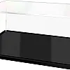 Clear Acrylic Display Case for Lego Assemble Collectibles Acrylic Box Alternative Protective Display Case for Action Figures Home Hobby (13.5x9.5x5 inch; 34x24x13 cm)