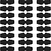 Generic 100Pcs Card Choker Blank Half Kraft Folding Holder Hanging Material Card Display Jewelry Paper Pp Ing Necklace Bracelet Tags Black Aging Earring