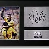 HWC Trading Pele Signed A4 Printed Autograph Brazil Print Photo Picture Display