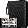 Trading Card Binder With Sleeves, 9 Pocket Premium 900 Double Sided Pocket PU Collection Binder, Collectible Albums Folder for MTG, TCG, Sports Cards, Game Cards