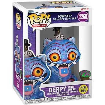 Funko Pop! Animation: KPop Demon Hunters - Derpy with Sussie (Glow in The Dark) - Vinyl Collectible Figure - Gift Idea - Official Merchandise - Movies Fans