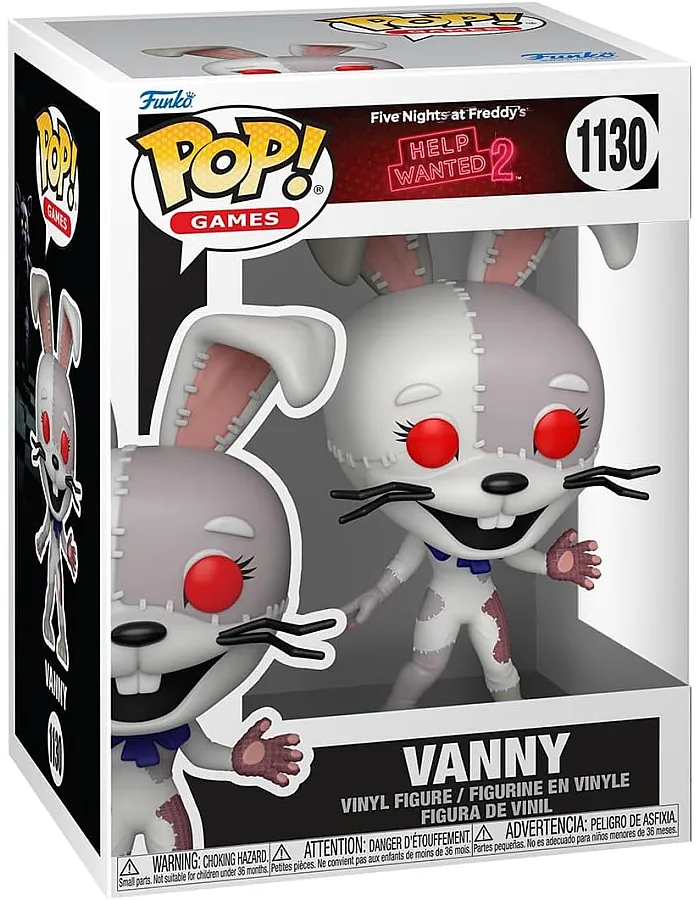 Funko Pop! Games: Five Nights at Freddy's - Vanny - Collectable Vinyl Figure - Gift Idea - Official Merchandise - Toys for Kids & Adults - Video Games Fans
