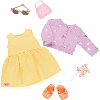 DELUXE SUMMER DRESS OUTFIT - Sunshine & Stars