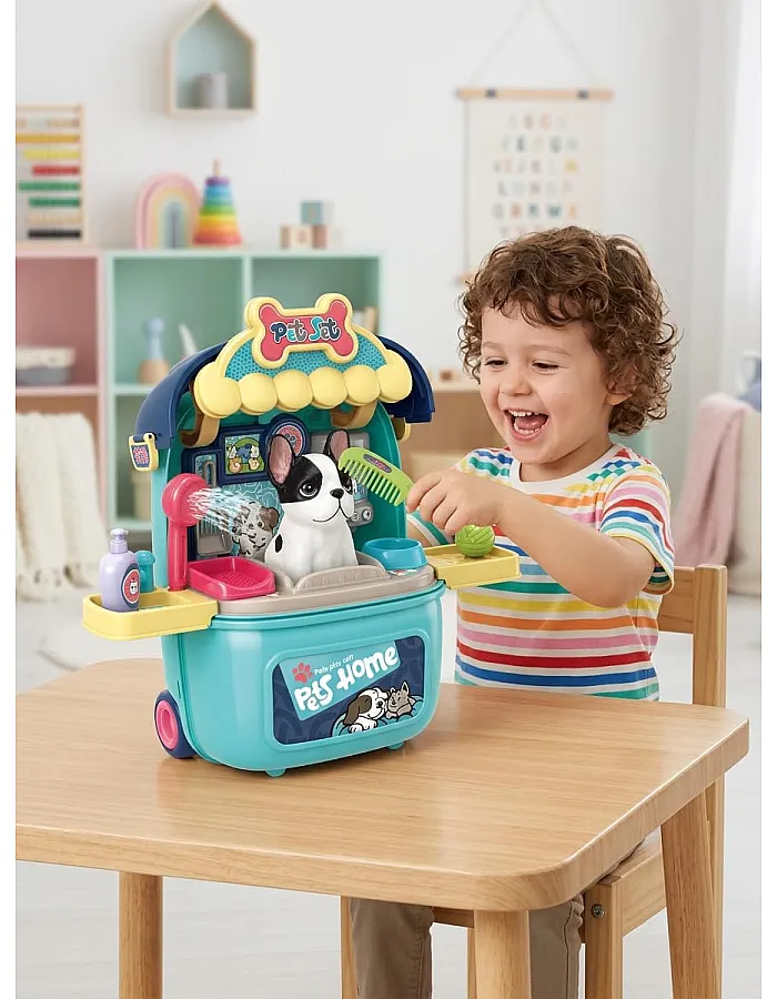 GHAZAL 2 in 1 Dog Pet Playset for Kids