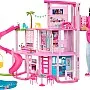 Barbie Dreamhouse 2023, Pool Party Doll House with 75+ Pieces and 3-Story Slide, Barbie House Playset, Pet Elevator and Puppy Play Areas