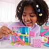 Barbie Mini BarbieLand Doll House Sets, Mini Dreamhouse with Surprise 1.5-inch Doll, Furniture & Accessories, Plus Elevator & Pool