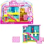 Barbie Mini BarbieLand Doll House Sets, Mini Dreamhouse with Surprise 1.5-inch Doll, Furniture & Accessories, Plus Elevator & Pool