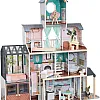 Kidkraft Celeste Mansion Wooden Dollhouse With Ez Kraft, Lights & Sounds 126.7 * 31.3 * 143.5 cm- 65 boy toys, girl toys, birthday gift, Christmas gift, growth, fun, for kids.