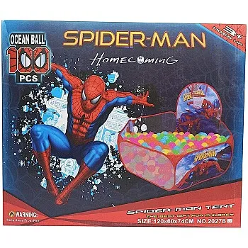 Other House Of Spider Man Large Toy with 100 Balls