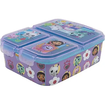 STOR MULTI COMPARTMENT SANDWICH BOX GABBY'S DOLLHOUSE