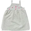 lovely land baby-girls stripped dress with flower decoration Casual Dress