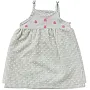 lovely land baby-girls stripped dress with flower decoration Casual Dress