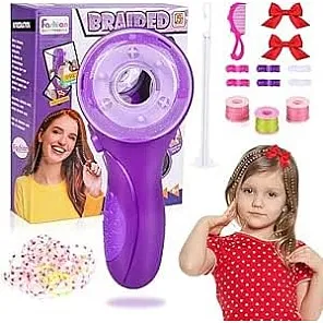 Kids Electric Hair Braider Kit DIY Automatic Styling Braiding Tool