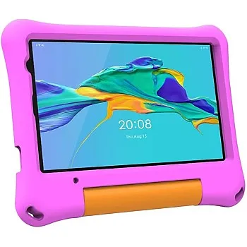G-Tab T8S Kids 5G WiFi 4GB ROM 64GB Storage 8-inch IPS LCD 800x1280 Android 14 Tablet, Gray/Pink.