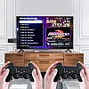 YUYUE Wireless Retro Game Console, Plug and Play Video Game Stick Built in 10000+ Games,9 Classic Emulators, 4K High Definition HDMI Output for TV with Dual 2.4G Wireless Controllers(64G)