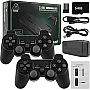 YUYUE Wireless Retro Game Console, Plug and Play Video Game Stick Built in 10000+ Games,9 Classic Emulators, 4K High Definition HDMI Output for TV with Dual 2.4G Wireless Controllers(64G)