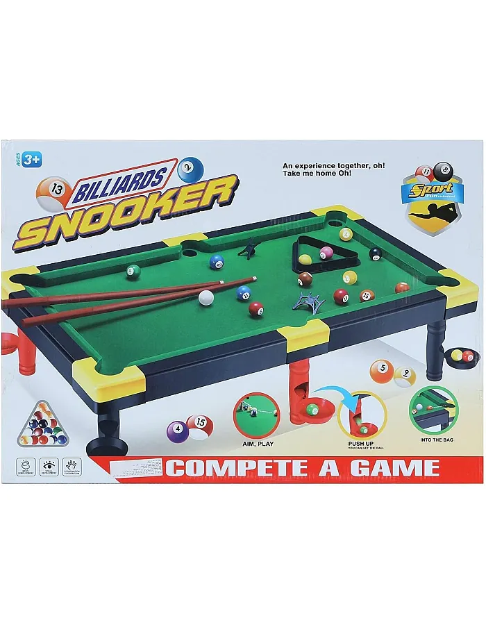 Billiards snooker table - unisex