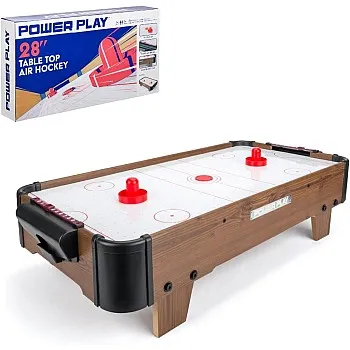 Power Play TY5895DB Table Top Air Hockey Game