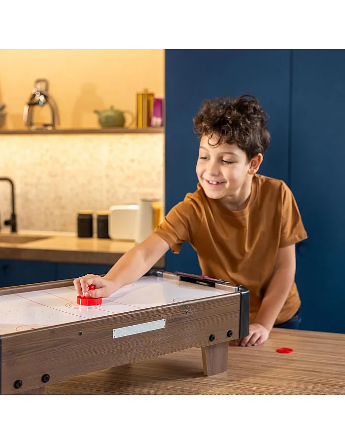 Power Play TY5895DB Table Top Air Hockey Game