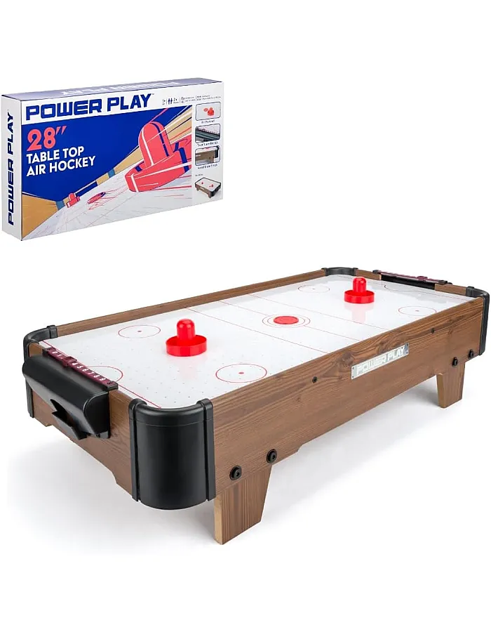 Power Play TY5895DB Table Top Air Hockey Game